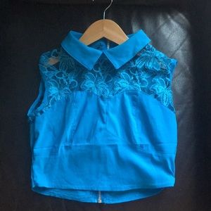 SOLD❣️🌸 Upper floral crop tank top